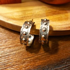 Vintage Sterling Silver Earrings